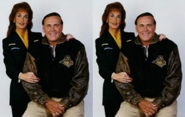 Gene Keady and his first wife Pat