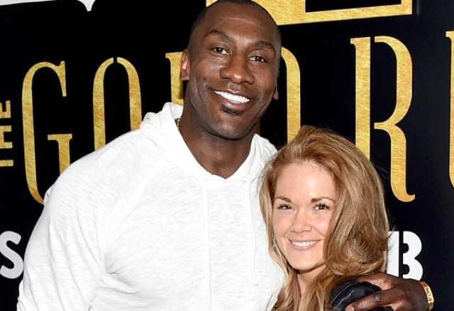 Katy Kellner and Shannon Sharpe