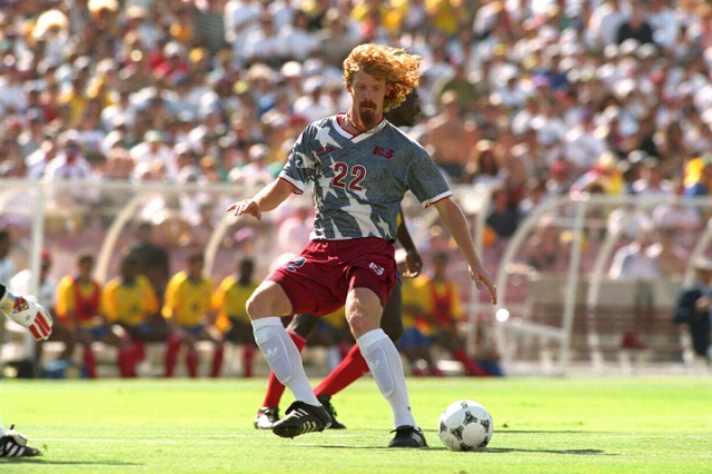 Alexi Lalas at the 1994 World Cup