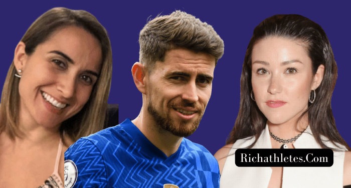 Jorginho, his girlfriend and ex-wife