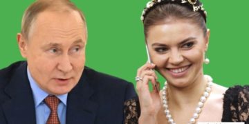 Alina Kabaeva and Vladimir Putin