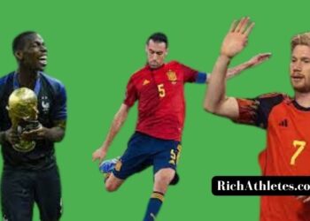 Sergio Busquets, Kevin De Bruyne, Paul Pogba