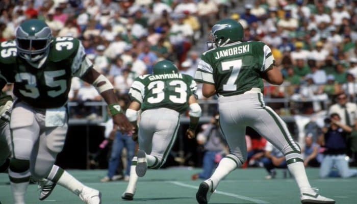 Ron Jaworski when he was a quarterback