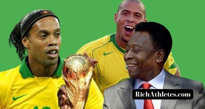 Ronaldinho, Ronaldo and Pele